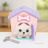 image:imageLittle Live Pets Cat Figurines for Kids Interactive Hutch Animal Playset with 25 Sounds Outdoor Toys for 5 Year Old GirlsPink  Purple Home