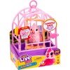 image:imageLittle Live Pets My Pet Piggly the Toy Pig Interactive Walking Pig Toy with 25 Sounds and Detachable Leash Pigs Toys for Kids of Ages 5Bird  Cage Rosie