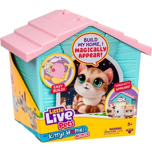 image:imageLittle Live Pets Cat Figurines for Kids Interactive Hutch Animal Playset with 25 Sounds Outdoor Toys for 5 Year Old GirlsKittys Home Mini