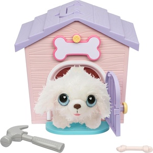 image:imageLittle Live Pets Cat Figurines for Kids Interactive Hutch Animal Playset with 25 Sounds Outdoor Toys for 5 Year Old GirlsPink  Purple Home