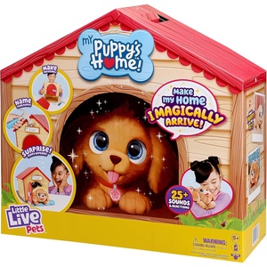 image:imageLittle Live Pets Cat Figurines for Kids Interactive Hutch Animal Playset with 25 Sounds Outdoor Toys for 5 Year Old GirlsPuppy