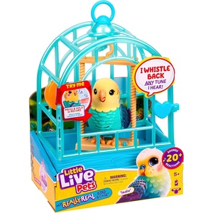 image:imageLittle Live Pets My Pet Piggly the Toy Pig Interactive Walking Pig Toy with 25 Sounds and Detachable Leash Pigs Toys for Kids of Ages 5Bird  Cage Indie