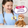image:imageLittle Live Pets Baby Monkey Minis  Chikki Cherry Interactive PetPepi Peach