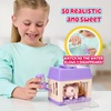 image:imageLittle Live Pets Hamster Mini Interactive Toy Set Hutch Animal Playset with 3 Surprise Babies 20 Sounds Hamster MustHaves for Ages 3Bunny