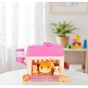 image:imageLittle Live Pets Hamster Mini Interactive Toy Set Hutch Animal Playset with 3 Surprise Babies 20 Sounds Hamster MustHaves for Ages 3Hamster