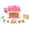 image:imageLittle Live Pets Lil Mouse Toy Playset Pack Mama Surprise Mouse Plush Family Collection Interactive Easter Baby Girl Gifts Toy for Kids 5Bunny with Pink Hutch