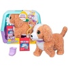 image:imageLittle Live Pets Ouchies Cooper The Retriever Puppy 50 Sounds Limping to Walking Puppy Toy with Vet Carrier Interactive Toy Dog for Kids Ages 5Poodle