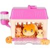 image:imageLittle Live Pets Hamster Mini Interactive Toy Set Hutch Animal Playset with 3 Surprise Babies 20 Sounds Hamster MustHaves for Ages 3Hamster