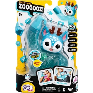 image:imageLittle Live Pets Hug n Hang Zoogooz  Uoolla Unicorn Interactive Electronic Squishy Stretchy Toy Pet with 70 Sounds amp Reactions Stretch Squish amp Link Their Hands Display Them amp Hang Them AroundDeer