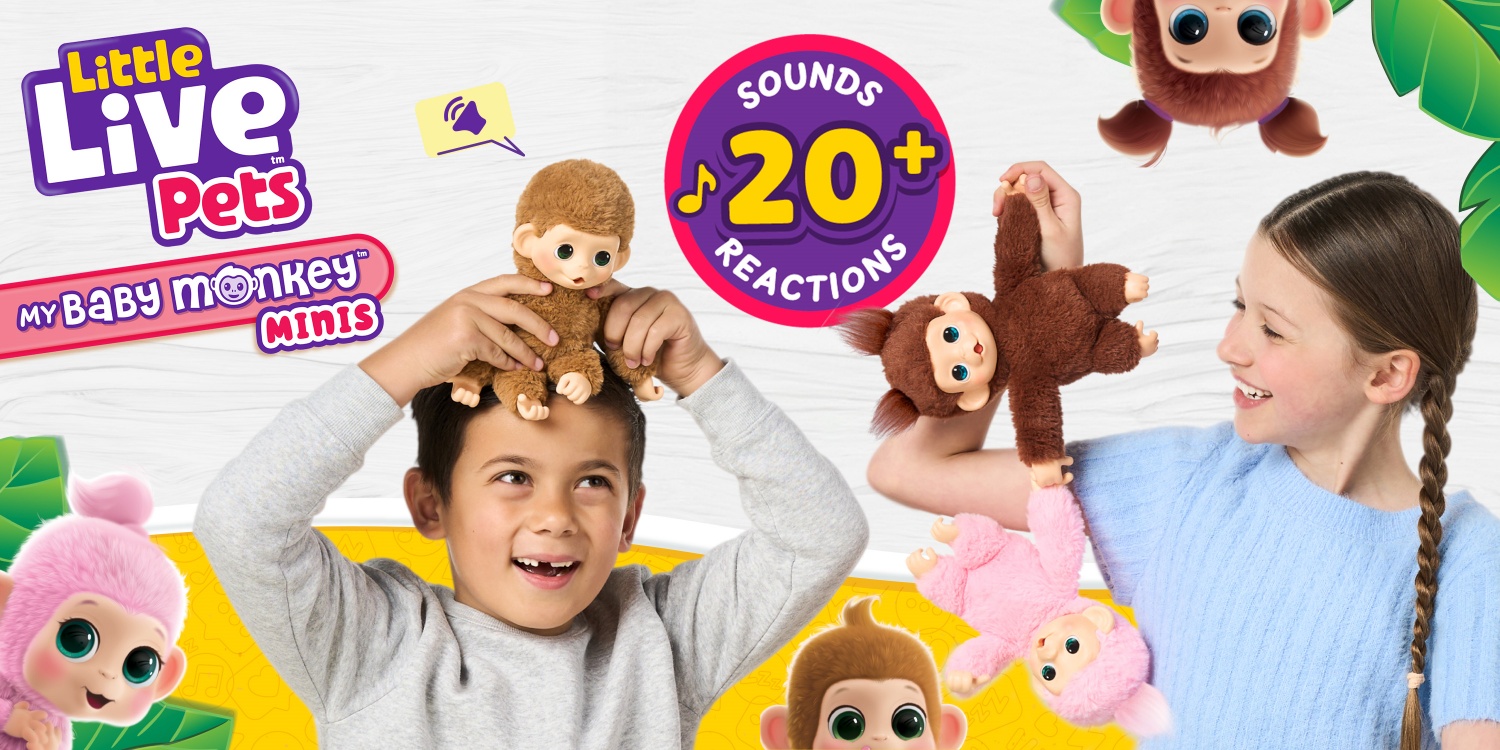 Little Live Pets｜Interactive Electronic Pet Toys for Kids,The Fun Way to Experience the Joy of Pet Care